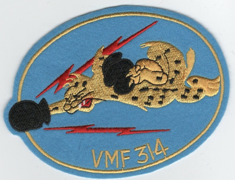 USMC VMF-314 Fighter Squadron patch.