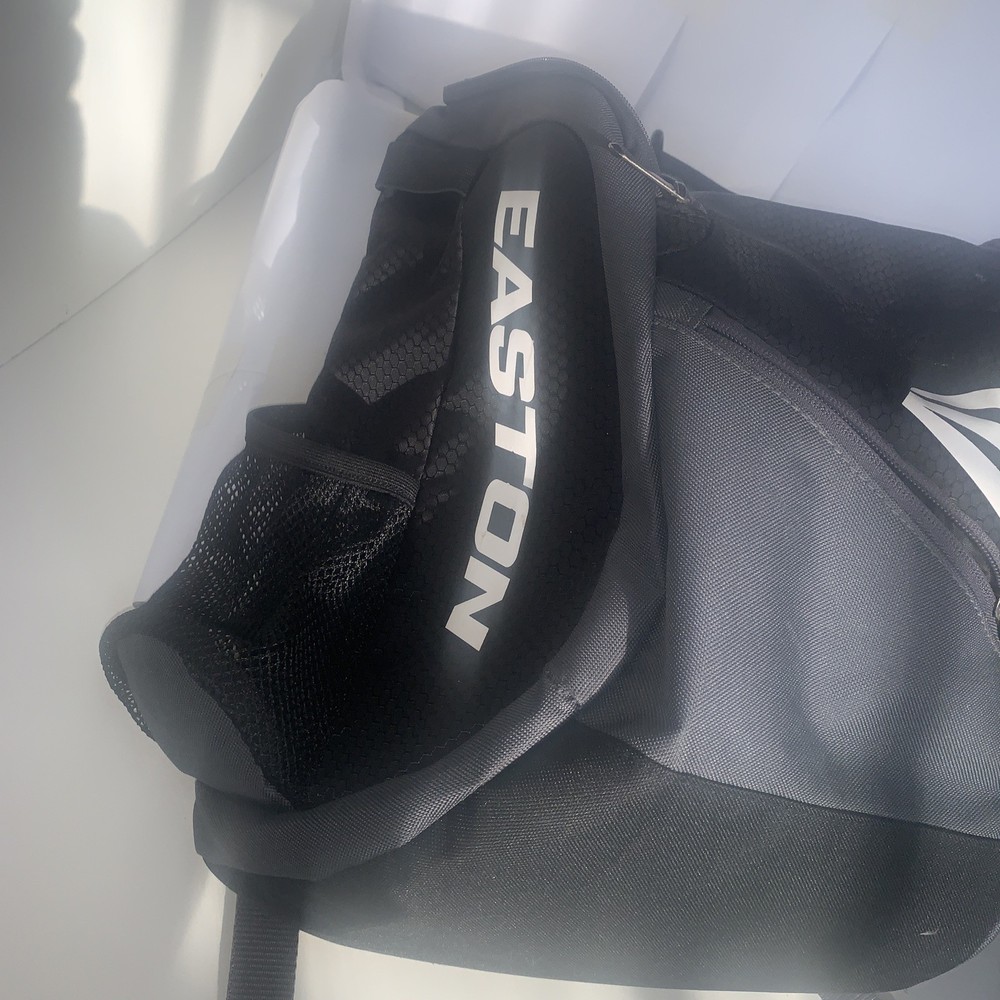 Easton Softball Baseball Bat Backpack Bag Black/Grey EUC