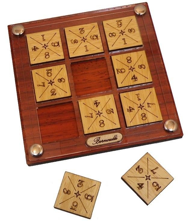 Bernoulli - Number Match Brainteaser Wooden Puzzle