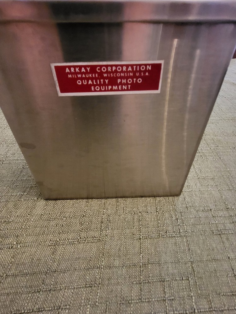 Vintage Arkay Cut Film Developing Tank