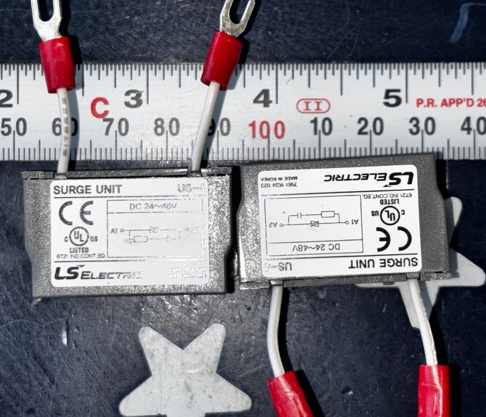 Two Pieces LS Electric US-4 Surge Protector Unit DC24 - 48V TWO UNITS