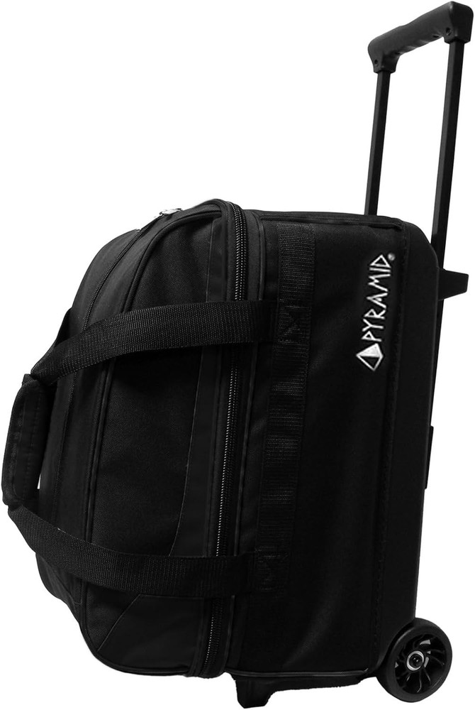 Double Roller 2 Ball Bowling Bag W/ Large Separate Compartment Bowling