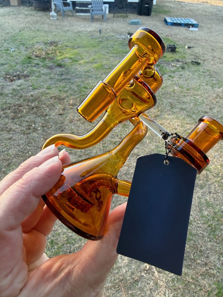Ash Catcher 14mm 90 Degree Phoenix Star Recycler Ash Klein Loop