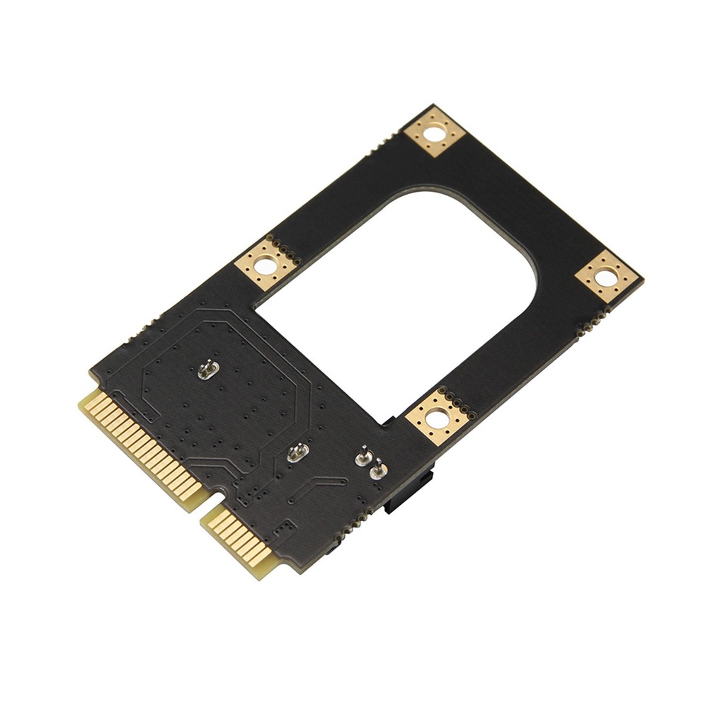 MSATA To SATA Riser Board Converter Adapter With 7Pin SATA3.0 Data Cable