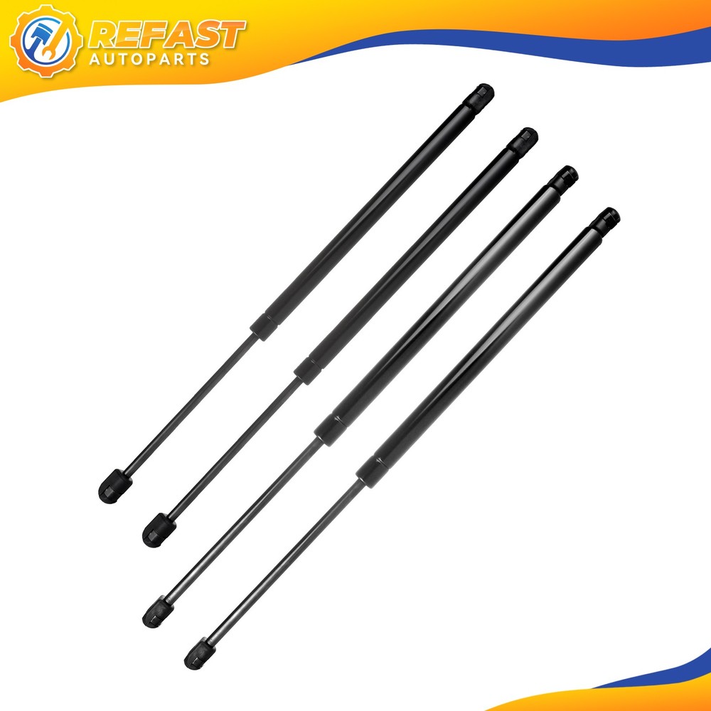 For 2003-2006 Ford Expedition 2 Window & 2 Tailgate Hatch Lift Supports 4pc