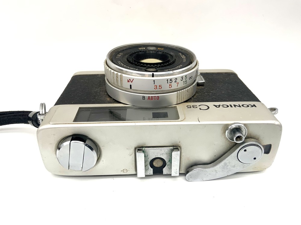Konica C35 Measuring Camera With Hexanon 38Mm 1:2.8 Compact Camera Analog Camera