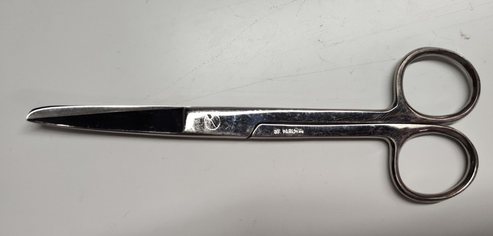 Excel #55618 Dressing Scissors 5.5" Sharp/CURVED Blunt End -  Stainless