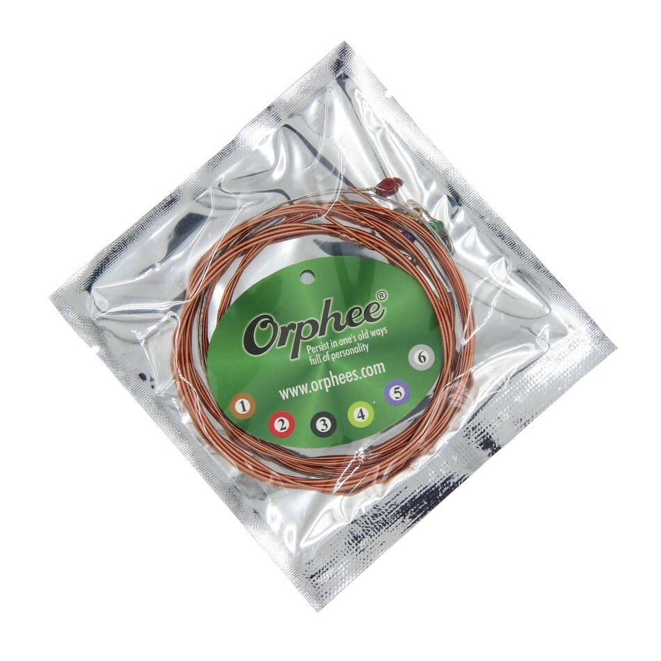 10Set Orphee TX620 Extra Light Guitar Strings 010-047inch Thin 6pcs String/set