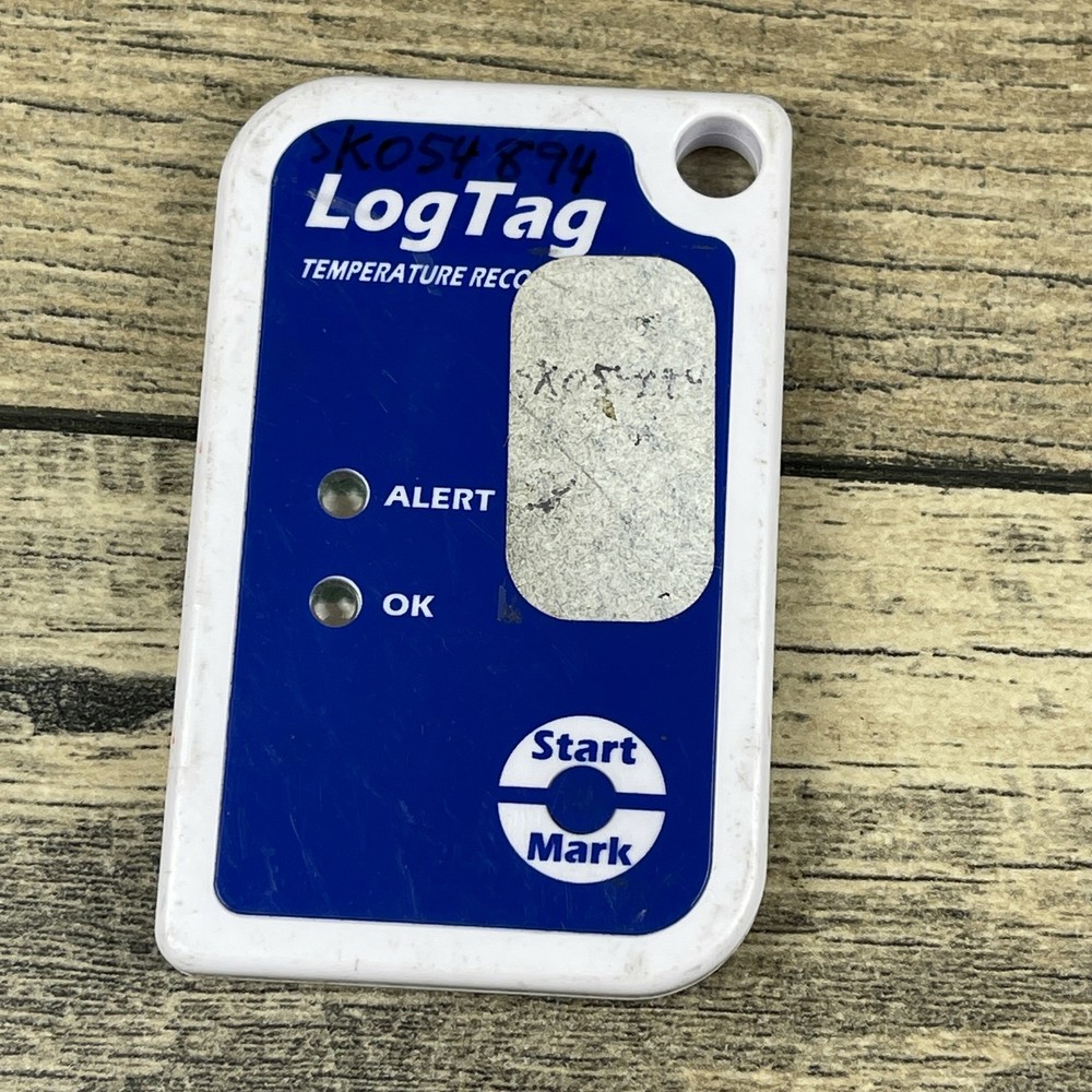 LogTag TRIX-8 Blue Temperature Data Loggers Please See Pictures and Description