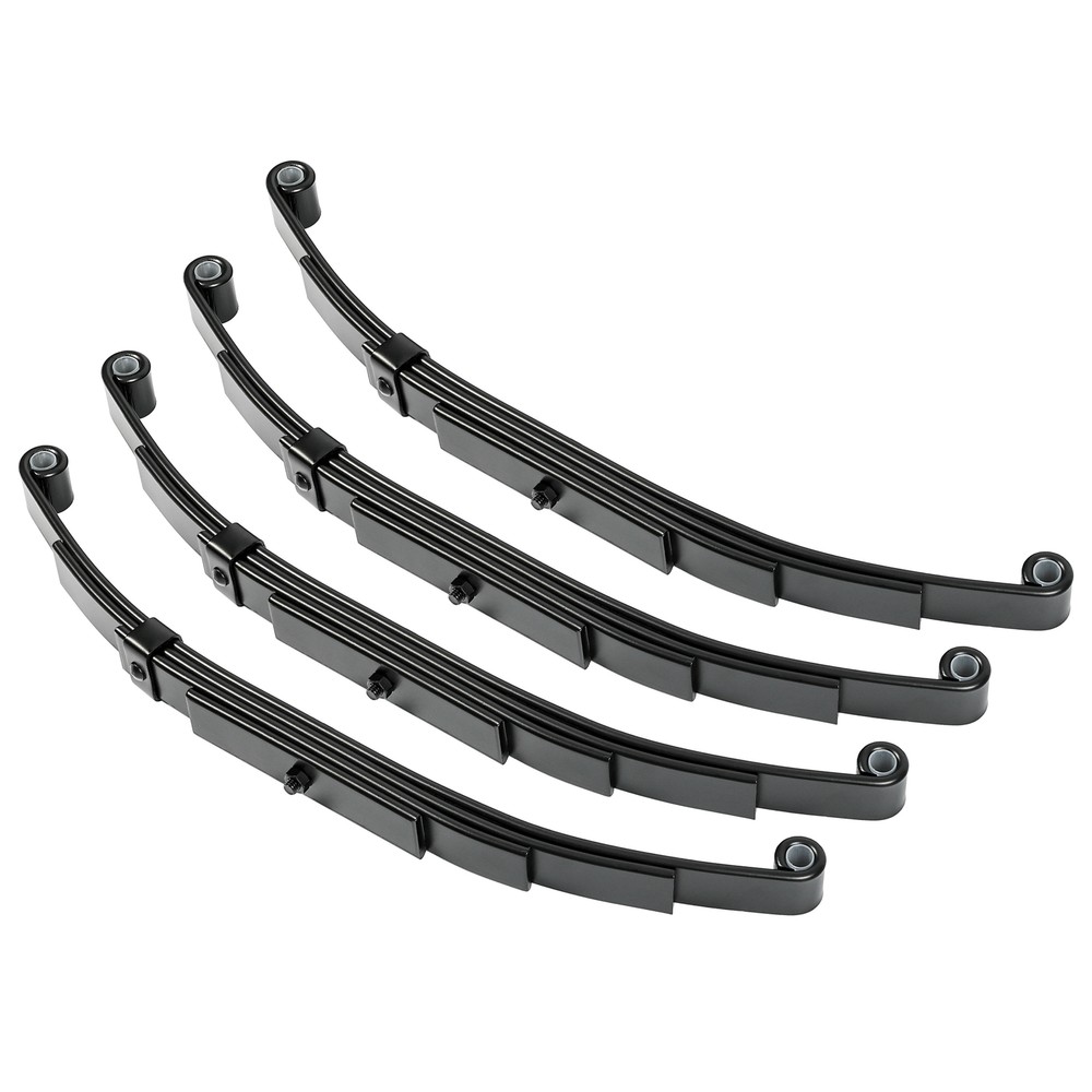 3500lbs Tandem Trailer Axle Suspension Kit Leaf Springs U-bolt + Hanger Set