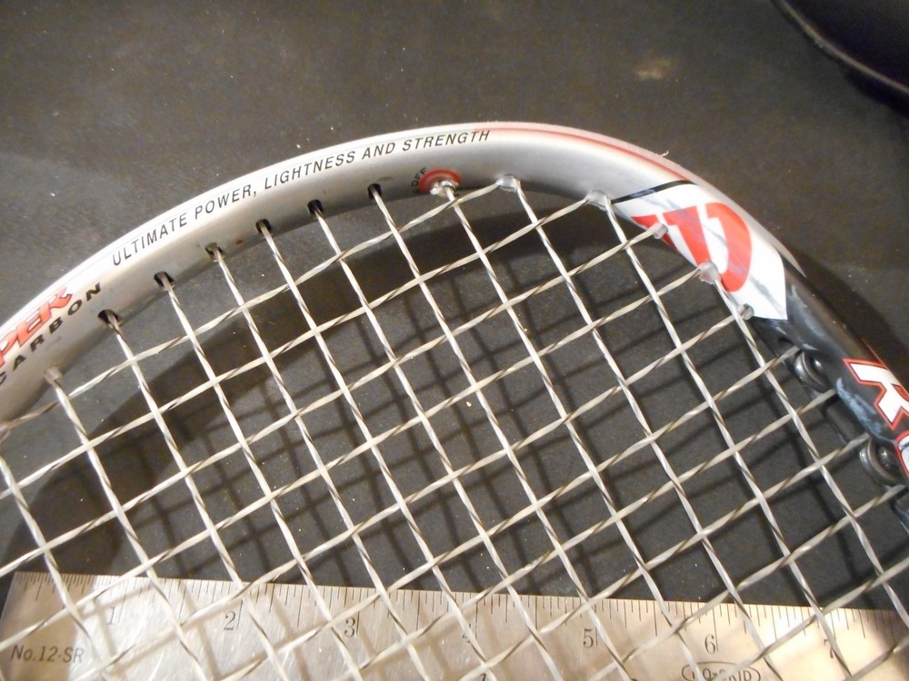 Wilson HyperHammer roller Squash Racquet hyper carbon