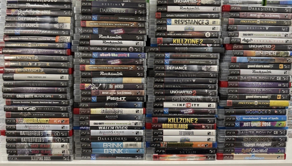 OEM PlayStation 3 PS3 Authentic Replacement Case Letters Choose P-T
