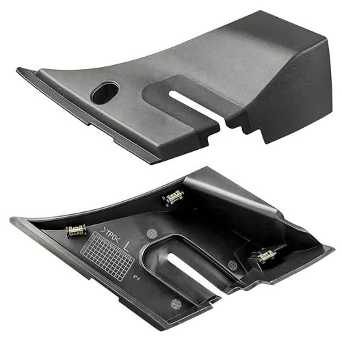1 Pair Windshield Wiper Cowl End Panel Compatible with 2007–2013 GMC Sierra