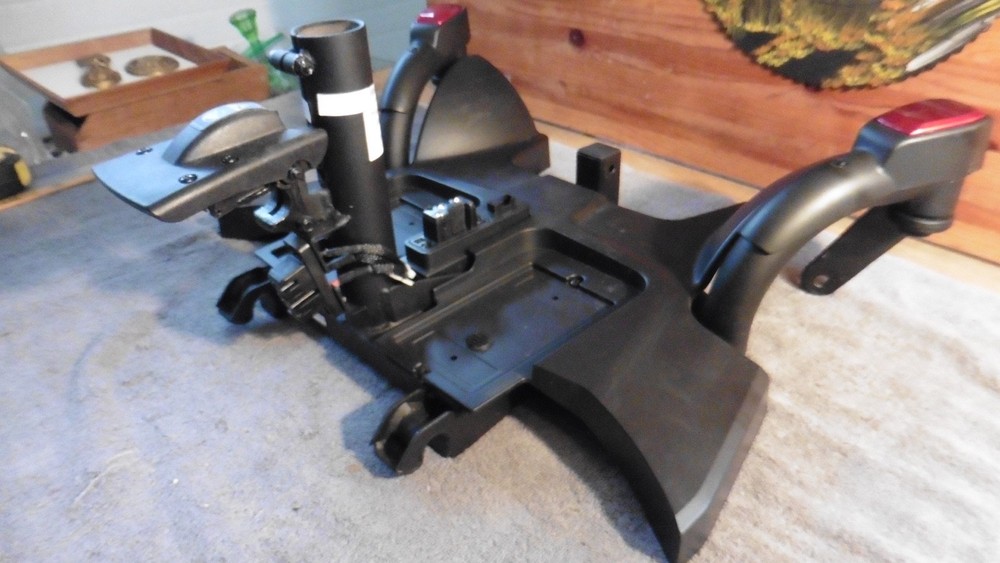 2017 Pride Mobility Go Chair Front End Battery Mount Foot Plate Zero Turn Frame