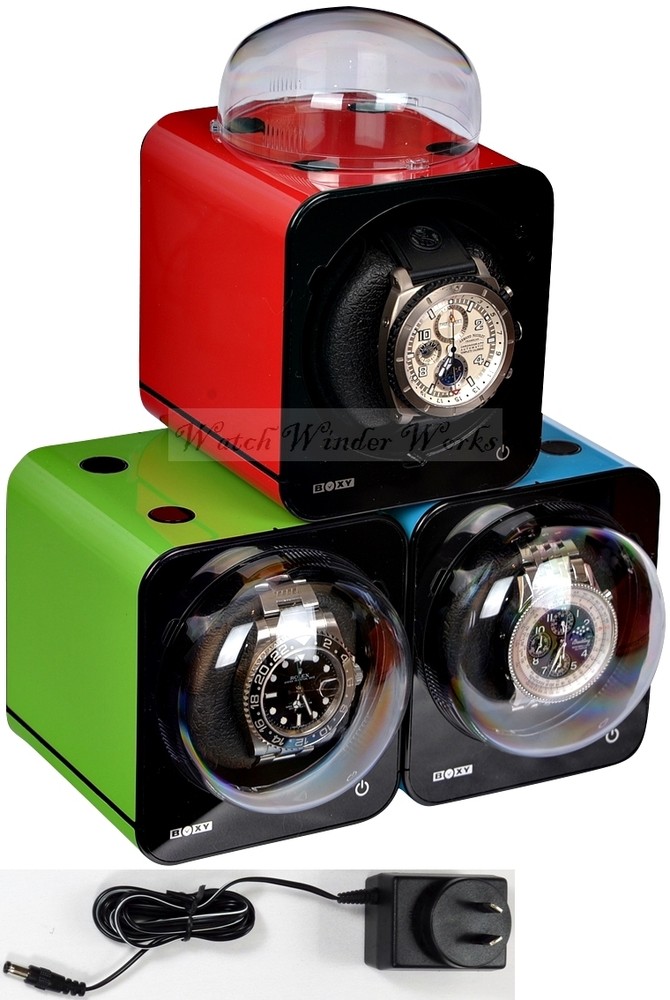 Fancy Brick Triple Automatic Watch Winder system-model: 3FB-F-CLRS -BRILLIANT!