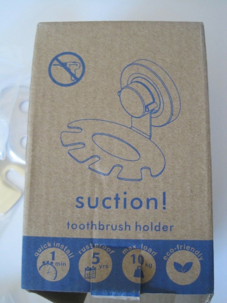 Suction Toothbrush Holder NIB