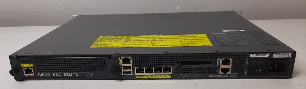 Cisco ASA 5520 Gigabit Firewall VPN Plus License SSM-40 Module ASA5520