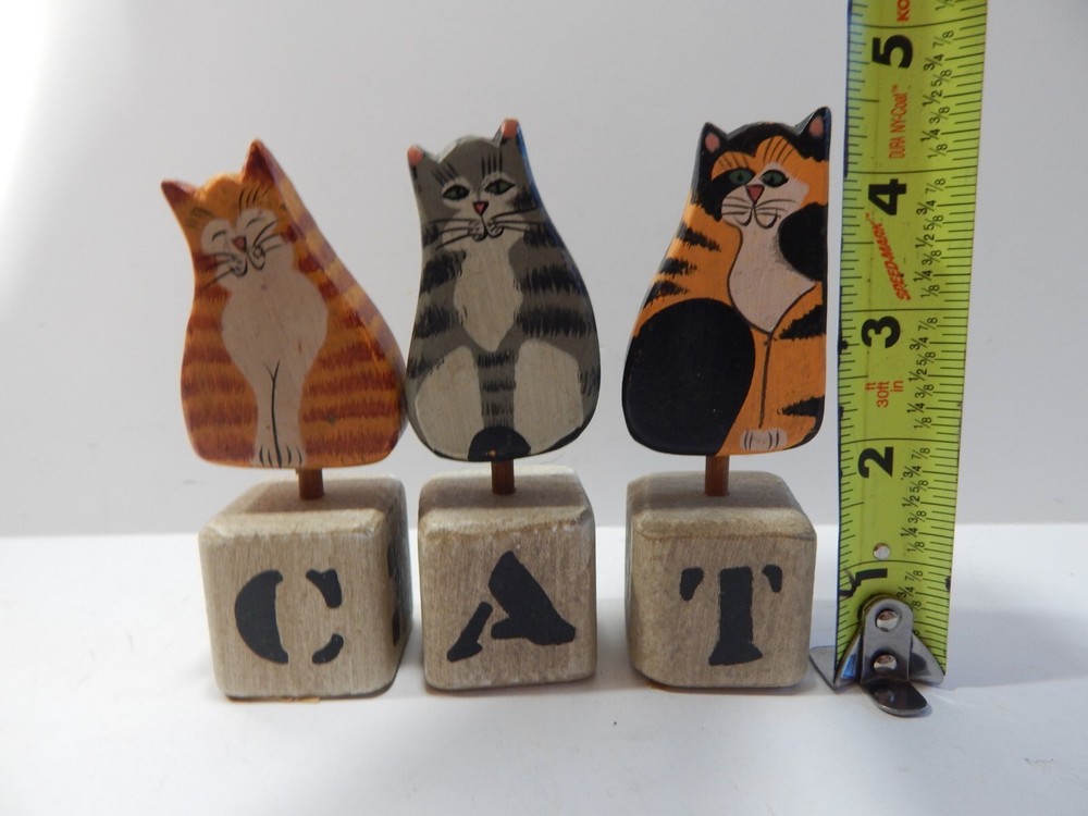 Ohio Wholesale - Folk art CAT blocks