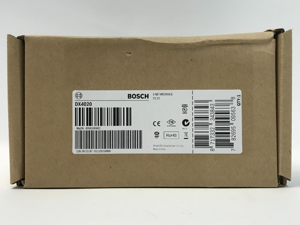 Bosch DX4020 Conettix Ethernet Network Interface Module NIB!