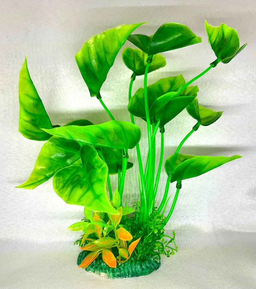 Pack of 10 Large Aquarium Artificial Plants - Various Sizes