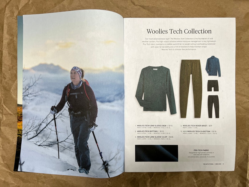 Ibex Wool catalog, Fall 2022