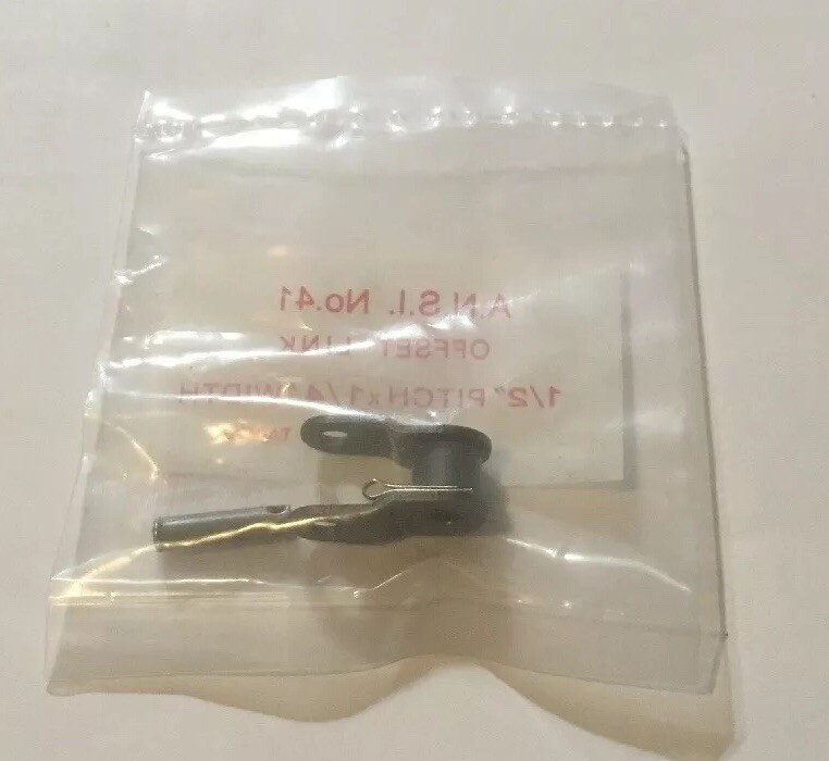 #41-OL OFFSET LINK ROLLAR CHAIN OFFSET LINK 1/2" PITCH X 1/4" WIDTH