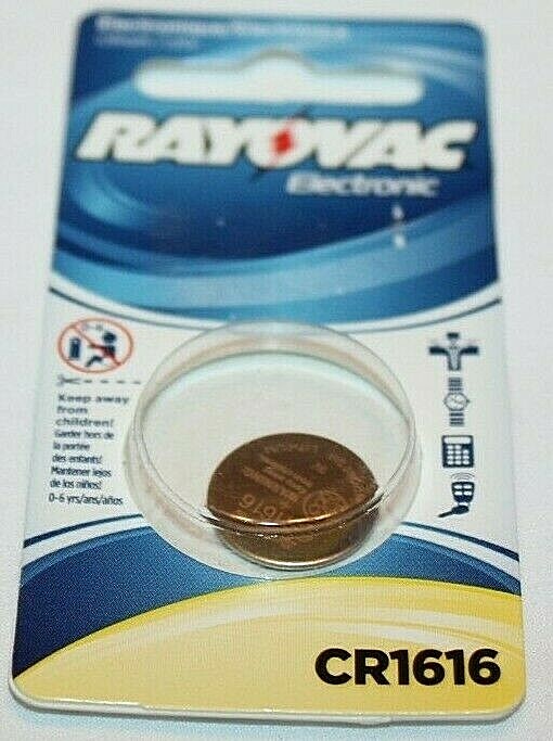Rayovac 3V Lithium Battery CR1616