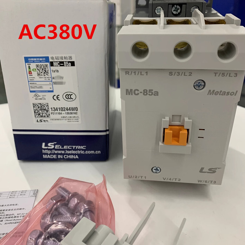 1pcs MC-85a AC380V LS GMC AC contactor for power generation.