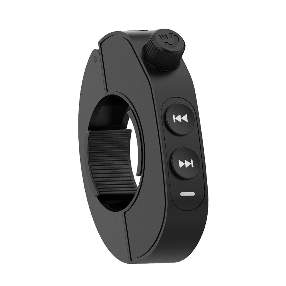 Black Wireless Bluetooth Media Button Remote Controller For Motorcycle Handleb5w