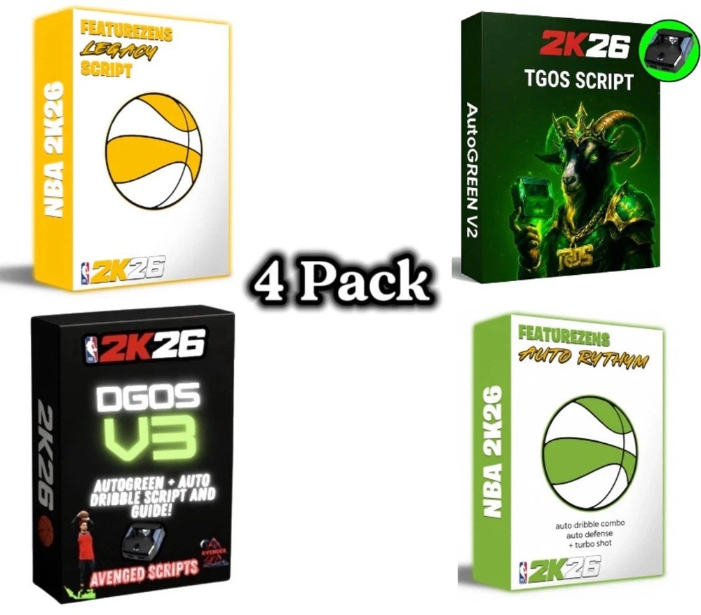 2k26 Script-25 Pack Cronus Zen Scripts Auto-Green CHECK DESCRIPTION 25 Pack