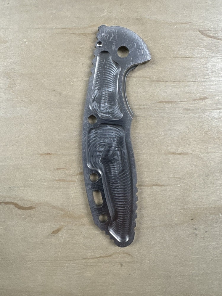 Hinderer XM-18 3.5” MetonBoss Titanium Standard Handle Scale