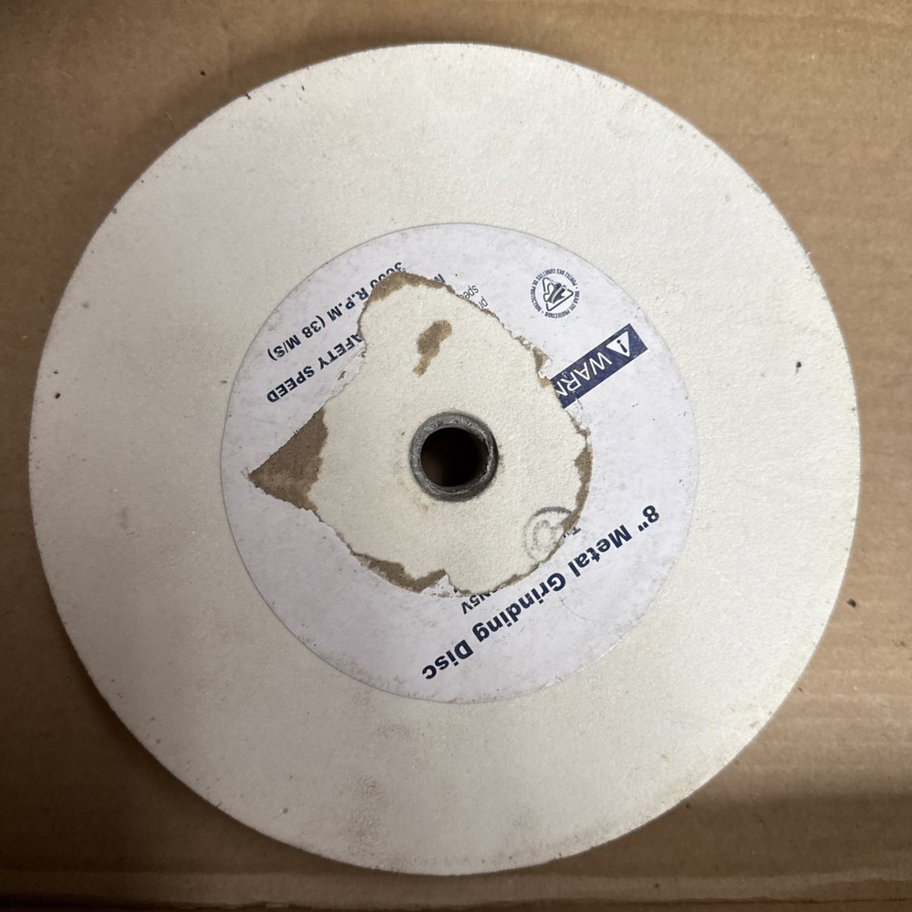 Grinding Stone 120 grit - unused. 8”