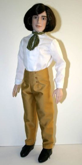Regency Suit Doll Clothes Sewing Pattern for Mortimer Mort Tonner