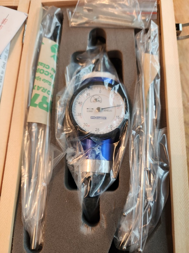 PROCHECK CO-AX COAXIAL CENTERING TEST DIAL INDICATOR COMPLETE SET