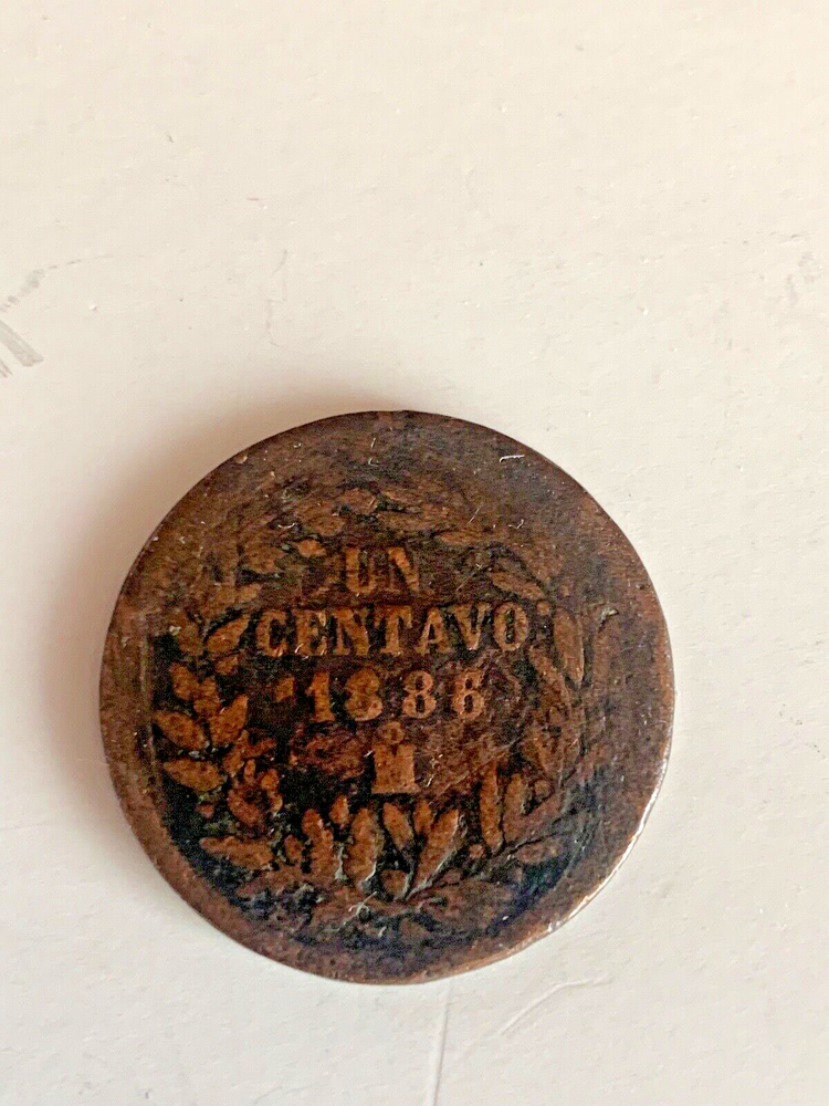 1886 MEXICO Un CENTAVO