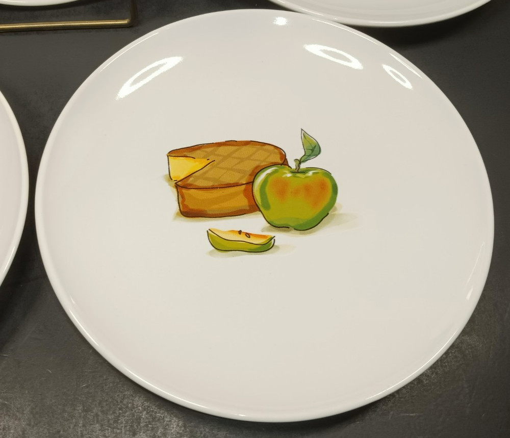 Fruit & Cheese Charcuterie Grazing Appetizer Guest Plates 2006 DesignPac Set 5