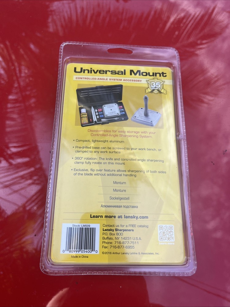 Lansky Universal Mount for Knife Sharpening System