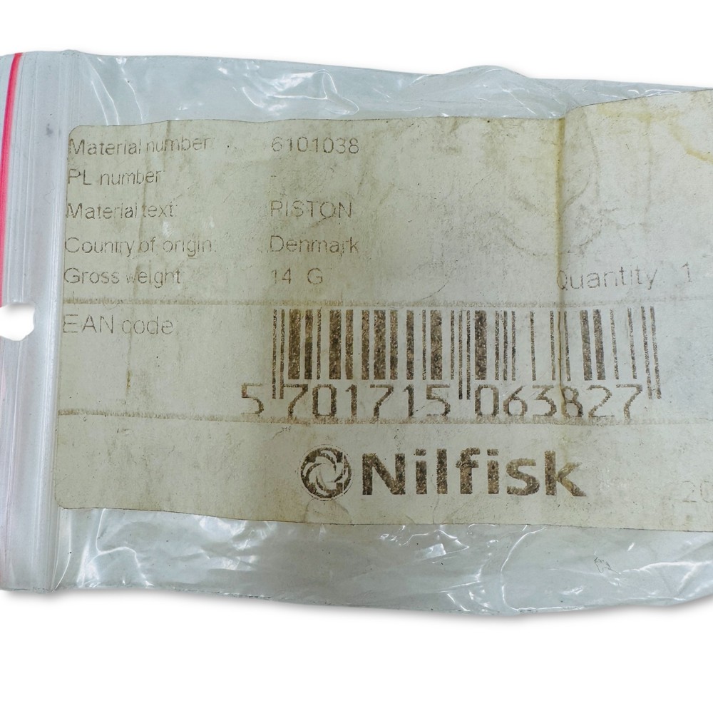 Nilfisk 6101038 Brass Piston Genuine OEM Replacement Part