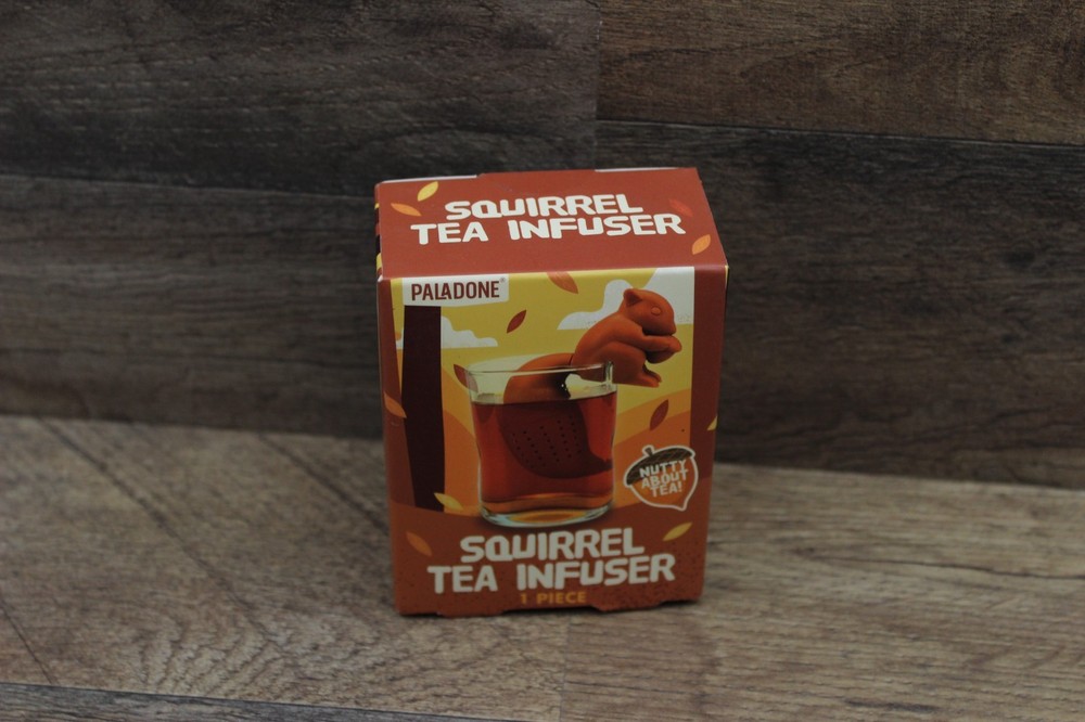 Silicone Squirrel Tea Infuser Funny Animal Shaped Tea Filter Loose Leaf Strainer