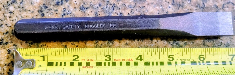 🗽MAYHEW TOOLS 3/4" X 7" COLD CHISEL SET OF 2