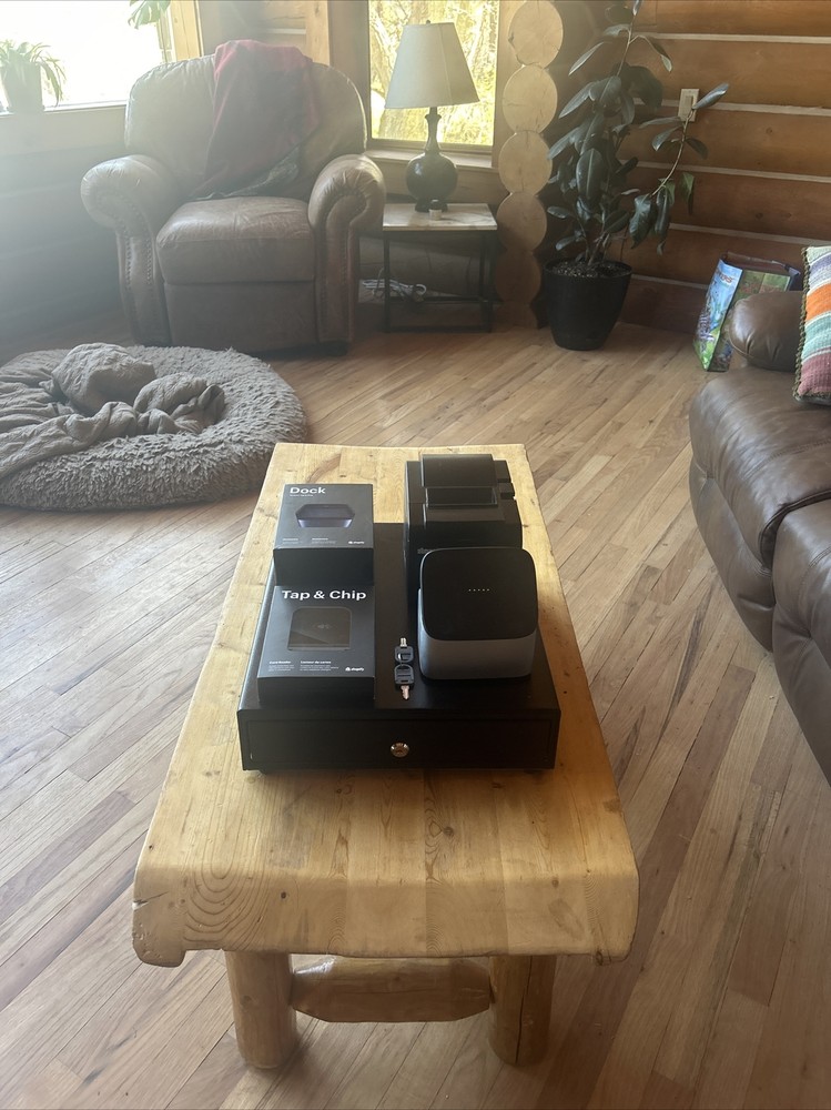 COMPLETE SHOPIFY POS SYSTEM- $750 - Mostly Closed Boxes .