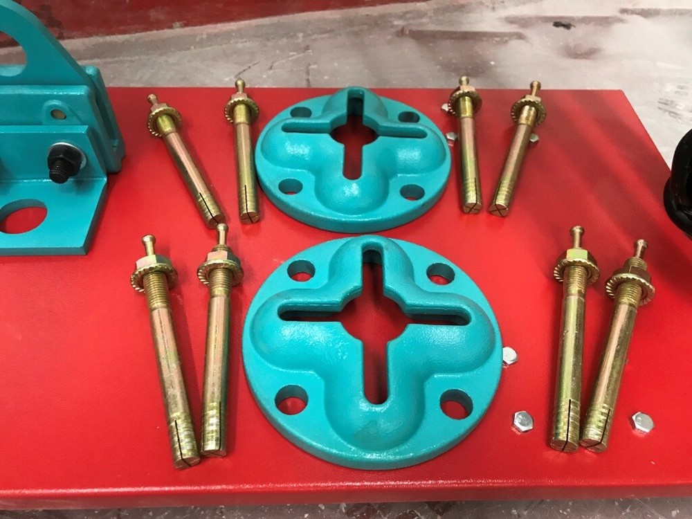 SET#65 - 65 PIECE HEAVY DUTY AUTO BODY FRAME MACHINE PULLING TOOLS & CLAMPS JACK