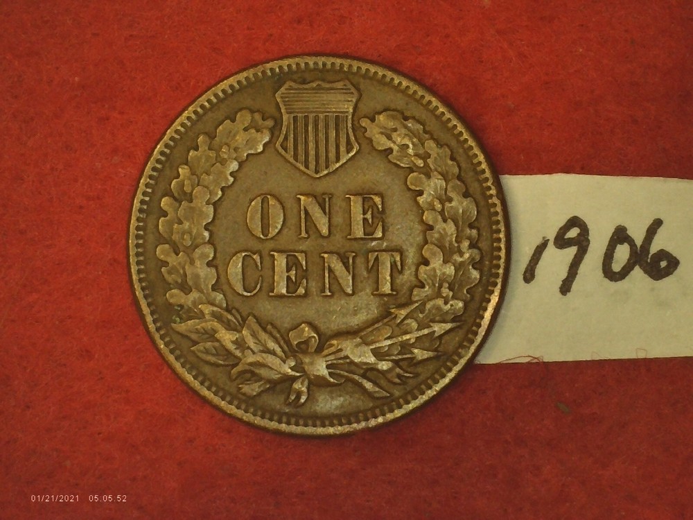 1906 & 1907 Indian Head Cents