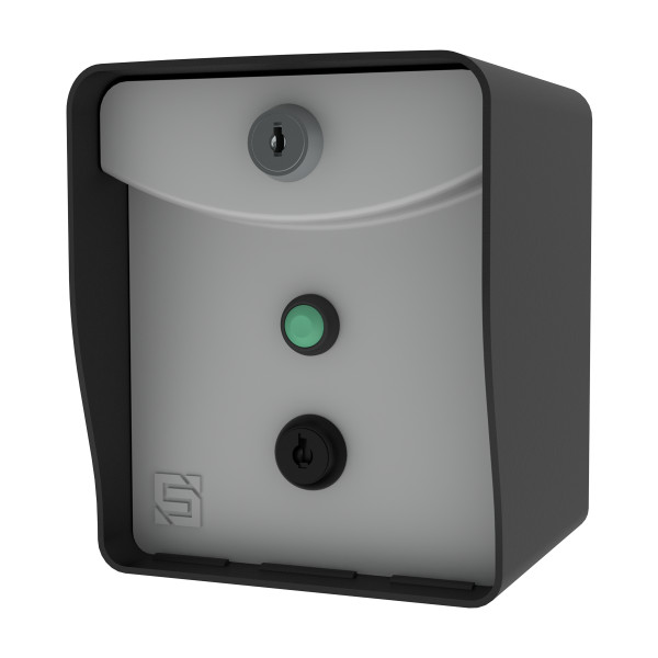 Security Brands RTE 300 – 300-MHz Wireless Request-to-Exit Station – Post Mount