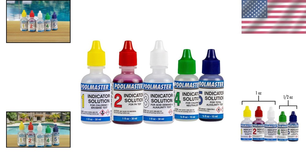 Reliable Replacement Solutions for Pool & Spa Water Tests - Neutral pH 7.2-7.6