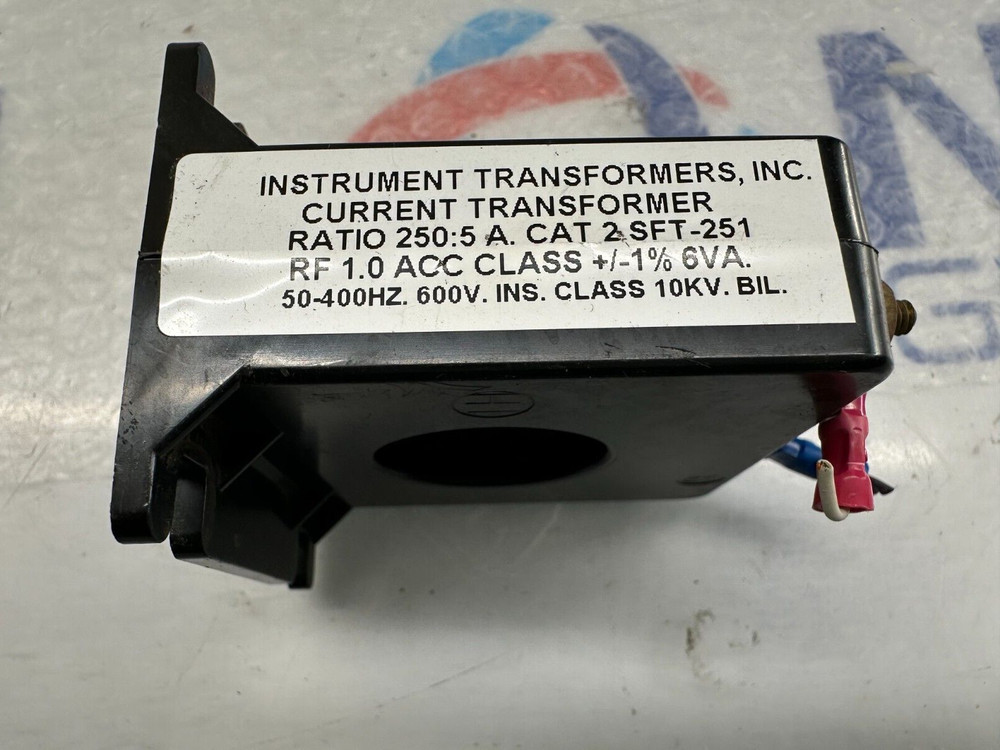 INSTRUMENT TRANSFORMERS INC 2 SFT-251