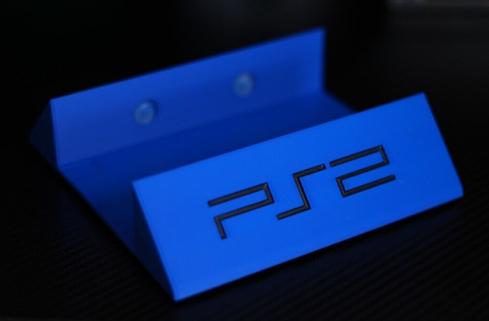 PlayStation 2 vertical stand 3D Printed