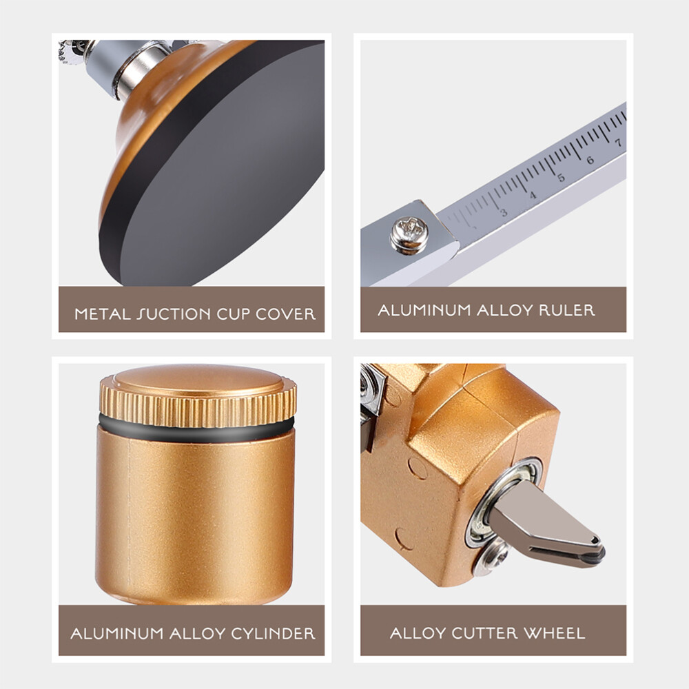 Stained Glass Circles Cutting Tools Circular Cutter Compass Knife