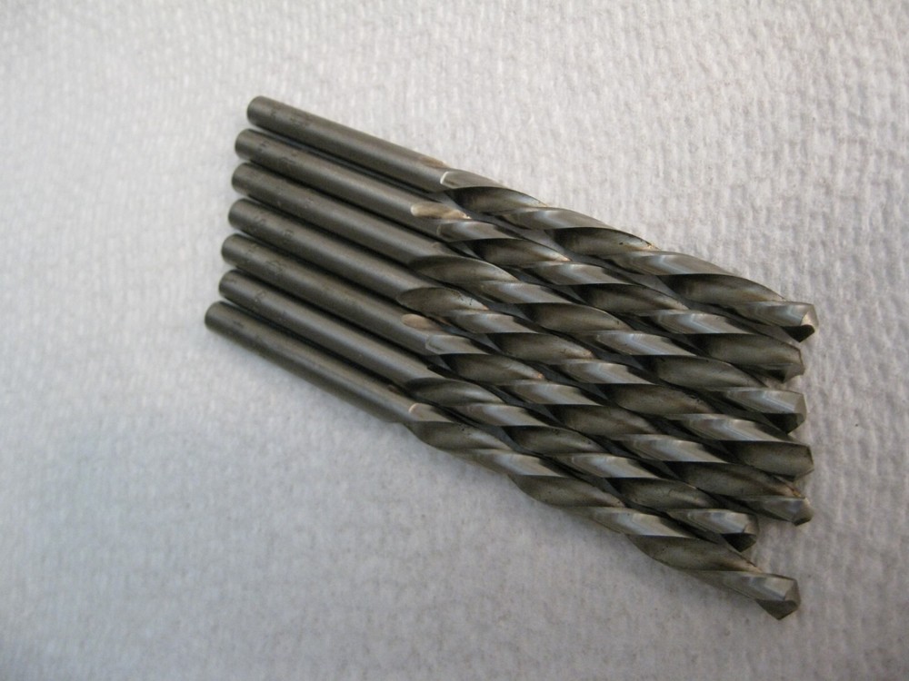 #11 Left Hand Jobber Drill HS Guhring 7pc lot