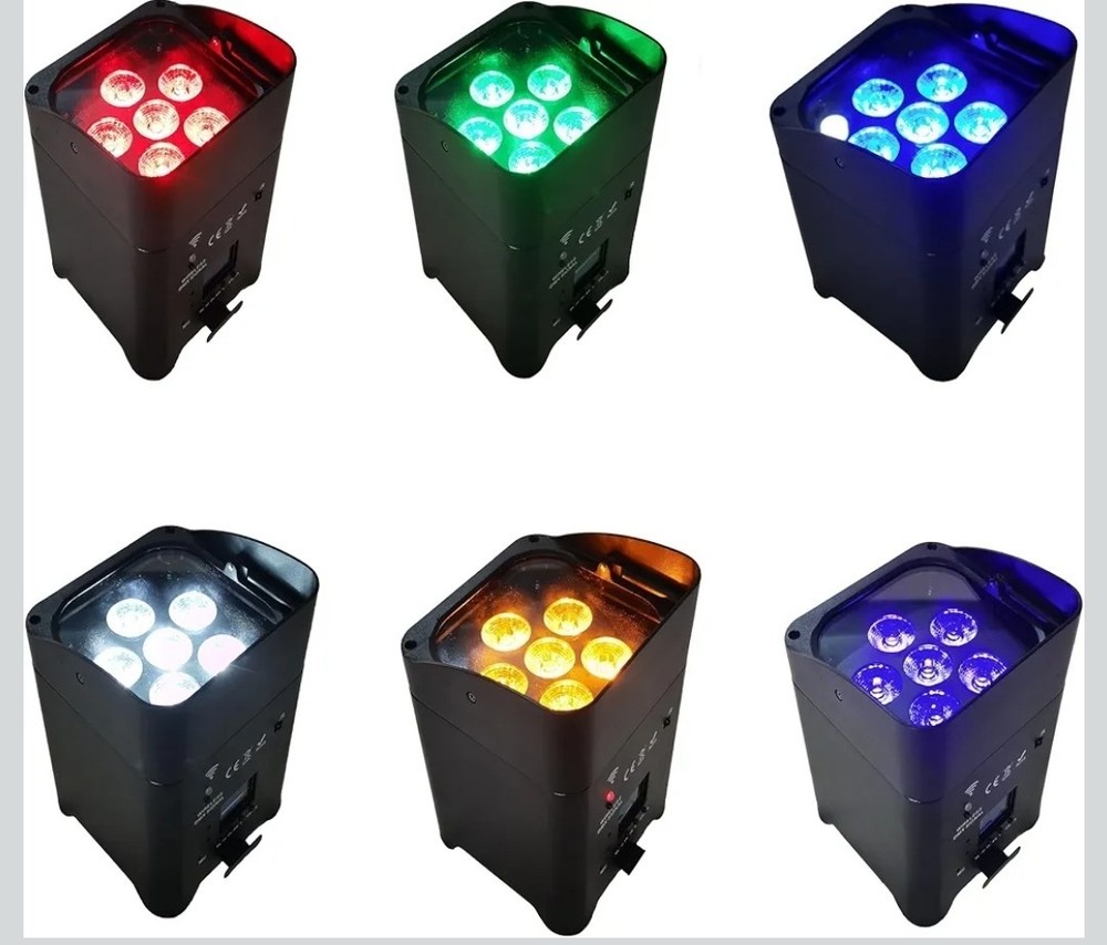 Battery Powered Uplights Rechargeable Stage Lights